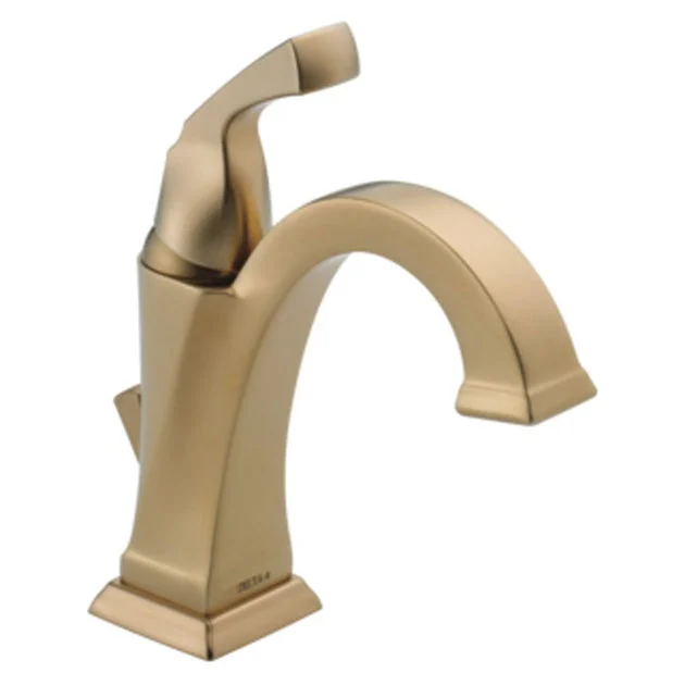 Dryden Single Handle Centerset Bathroom Faucet with Drain
