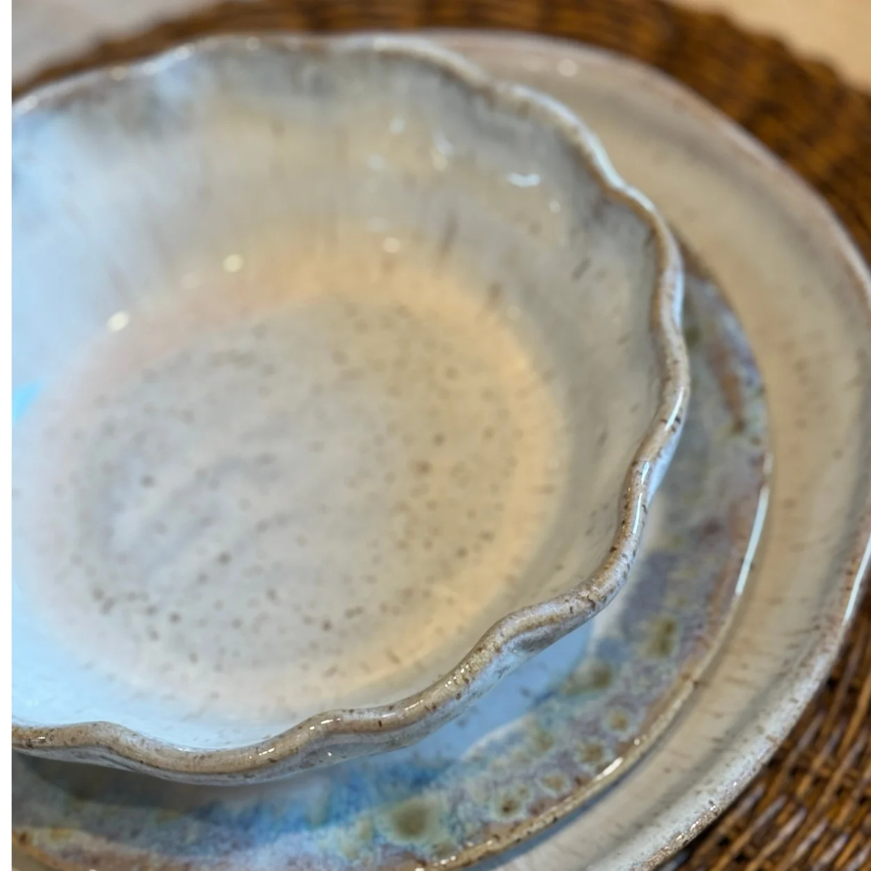 Etta B Ruffled Gumbo Bowl