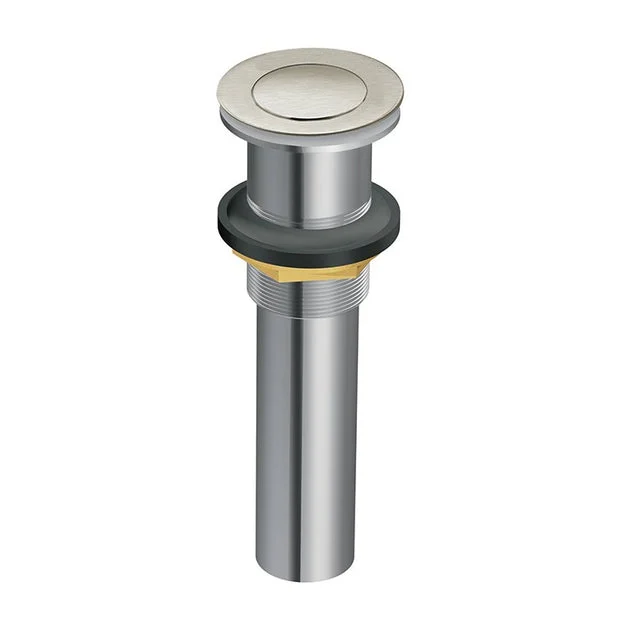1-1/4" Push-Button Drain Assembly without Overflow