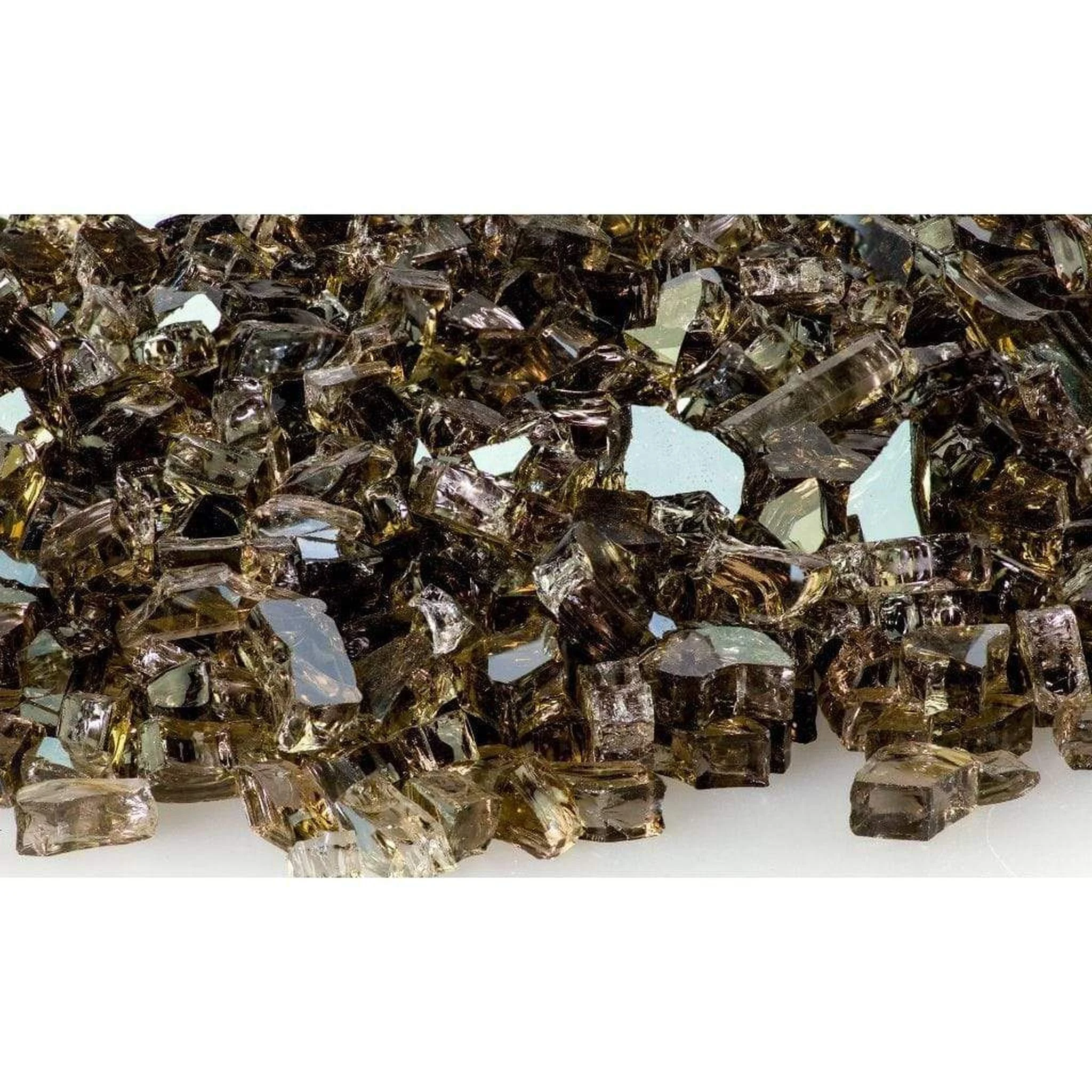 5 lb. Reflective Decorative Crushed Glass Media Accessory (Covers 2 sq. ft)