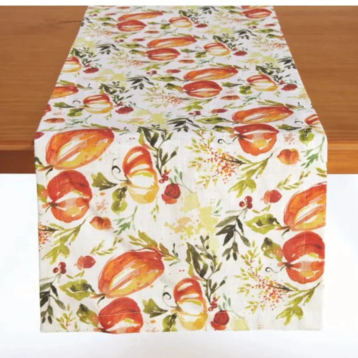Pumpkin Vine Table Runner