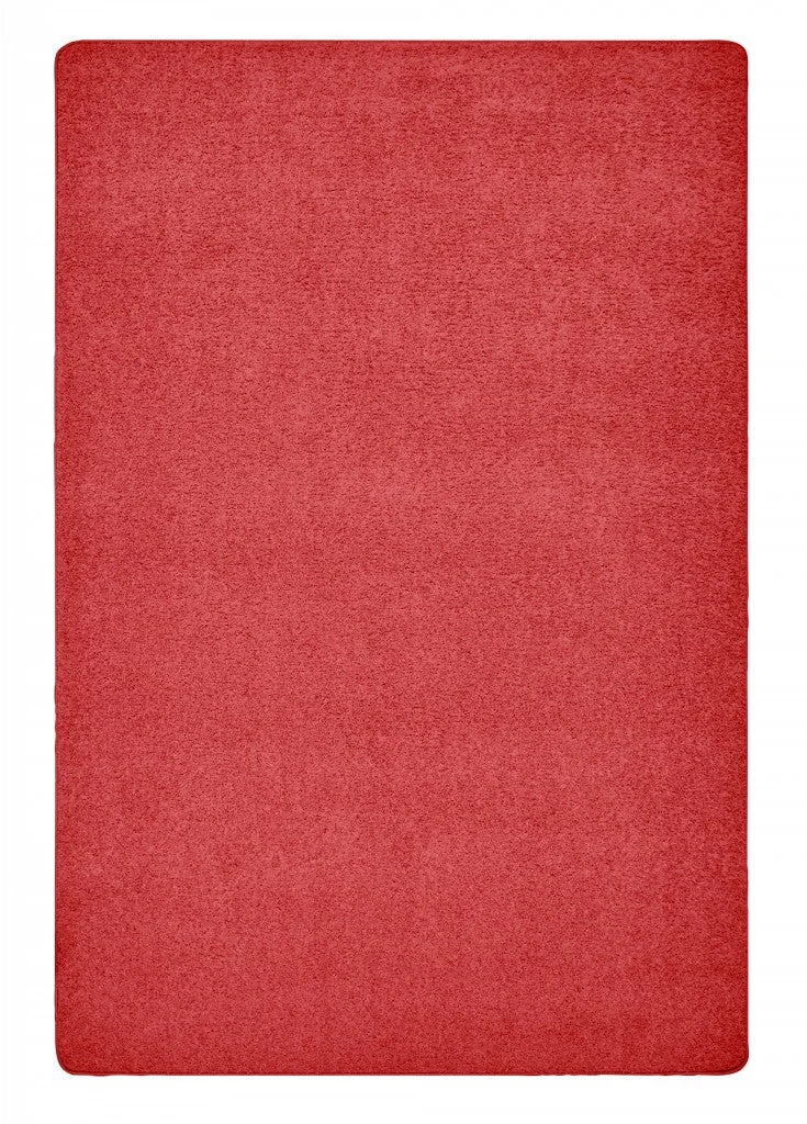 Carpets for Kids KIDply Soft Solids Red Velvet Classroom Rug