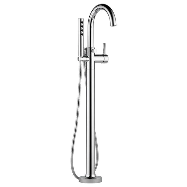 Odin Single Handle Freestanding Tub Filler with Handshower