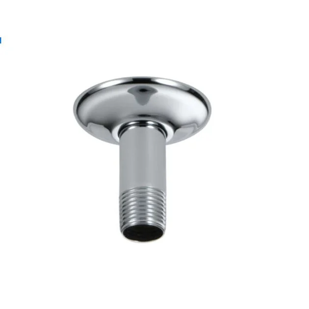 Universal 3" Ceiling Mount Shower Arm with Round Flange