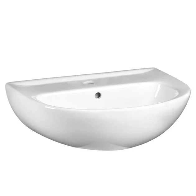 Evolution 24"W Pedestal Sink Top for Single Hole Faucet