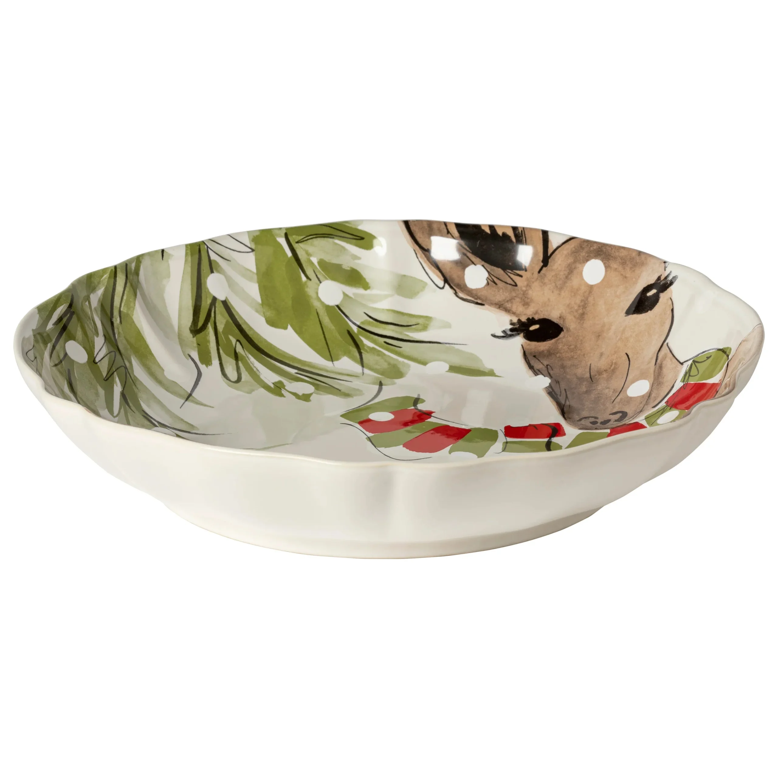 Deer Friends 13.5" Serving Bowl