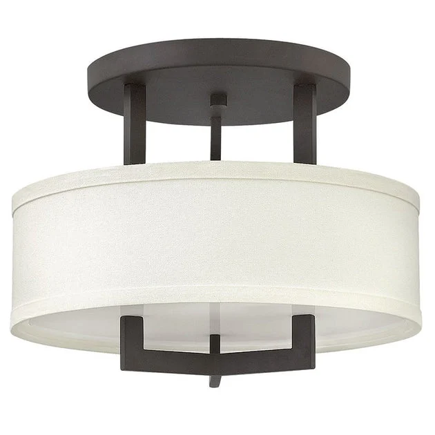 Hampton Three-Light Semi-Flush Mount Ceiling Light