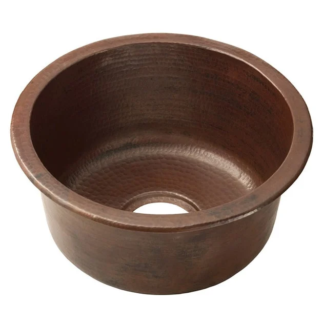 Redondo Chico 15" Single Bowl Round Bar/Prep Sink