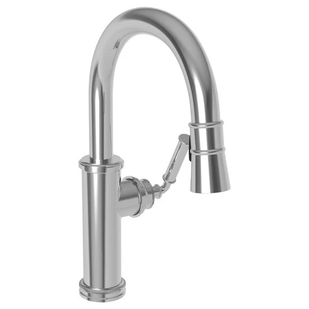 Taft Single Handle Pull Down Bar/Prep Faucet - Polished Chrome