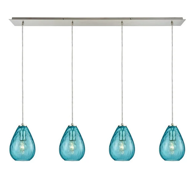 Lagoon Four-Light Linear Pendant - OPEN BOX