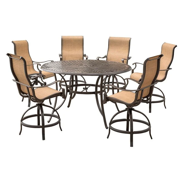 Manor Seven-Piece High-Dining Bar Set