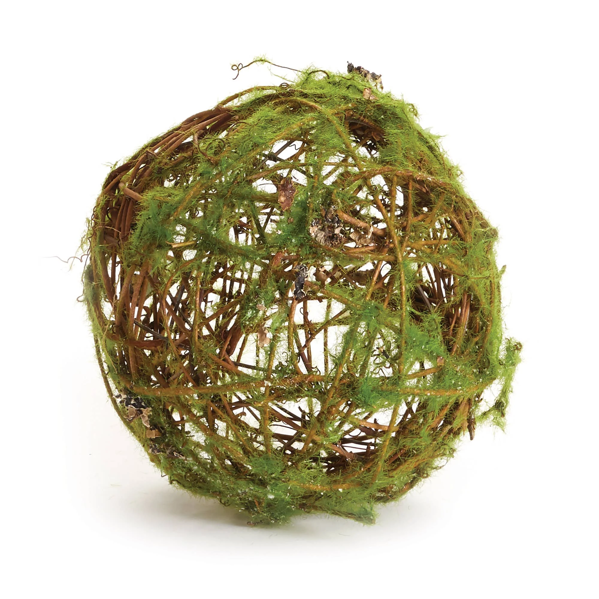 Mossy Wrapped Twig Orb