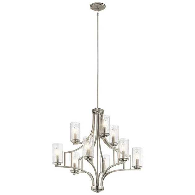 Vara Nine-Light Two-Tier Chandelier - OPEN BOX