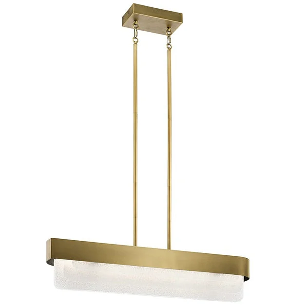 Serene Two-Light LED Linear Chandelier