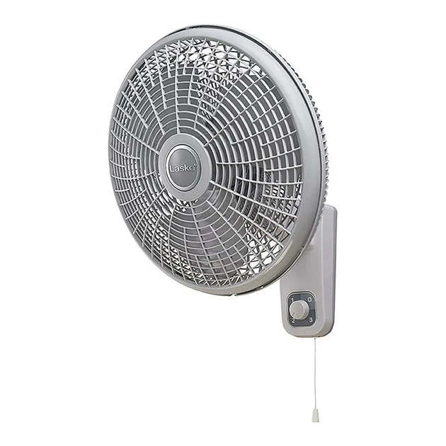 16" Oscillating Three-Speed Wall-Mount Fan