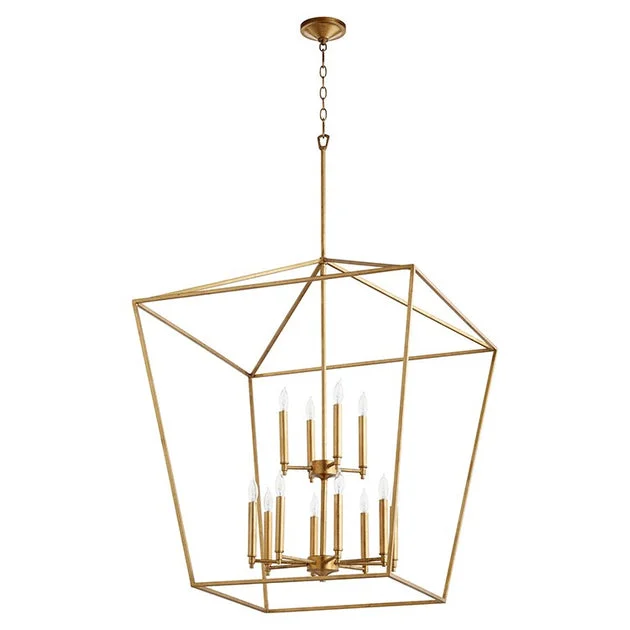 Gabriel Twelve-Light Two-Tier Foyer Pendant