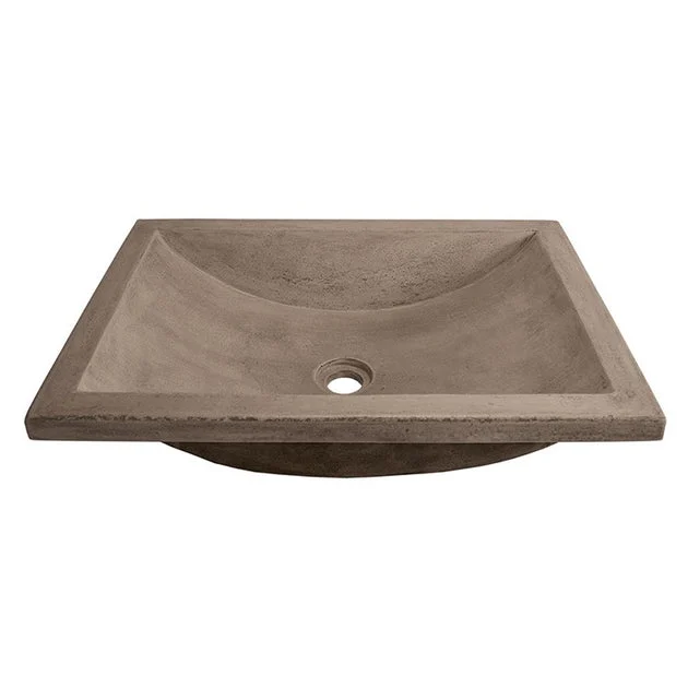 Cabrillo 21" Rectangular NativeStone Drop-In/Undermount Bathroom Sink