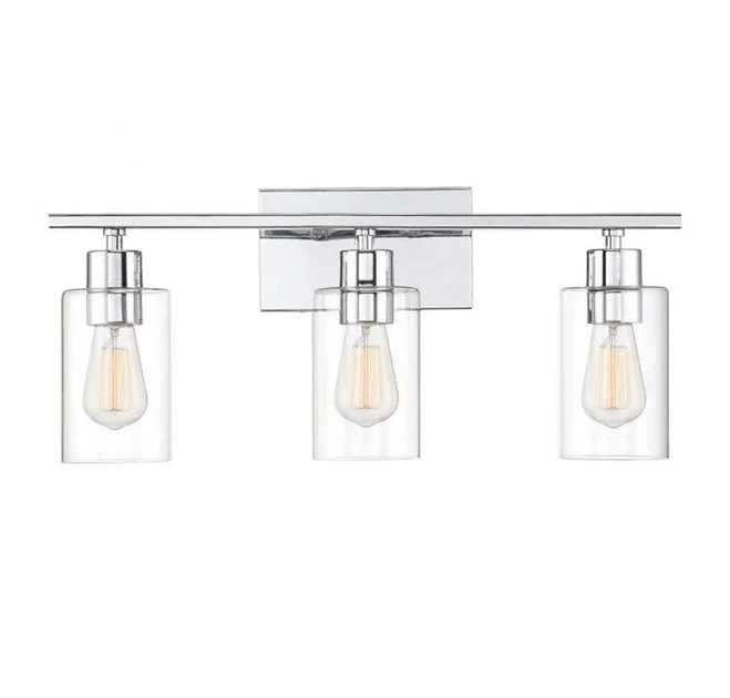 Lambert Three-Light Bathroom Vanity Fixture