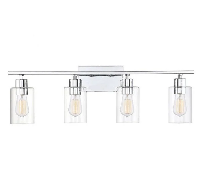 Lambert Four-Light Bathroom Vanity Fixture