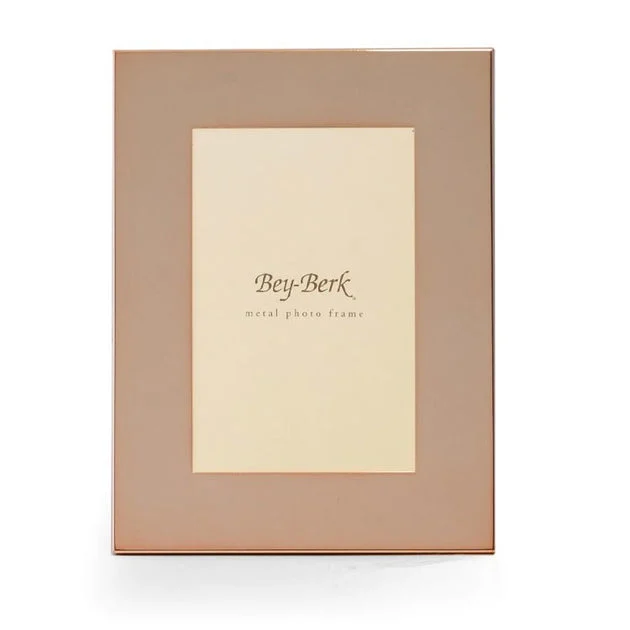8" x 10" Copper Finished Photo Frame with Easel Back