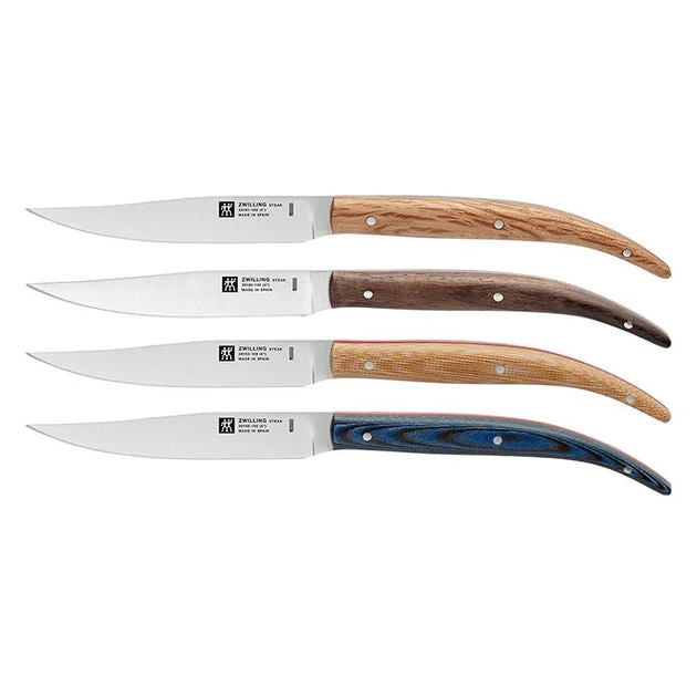 Toro Steak Knife Four-Piece Set in Beechwood Presentation Box
