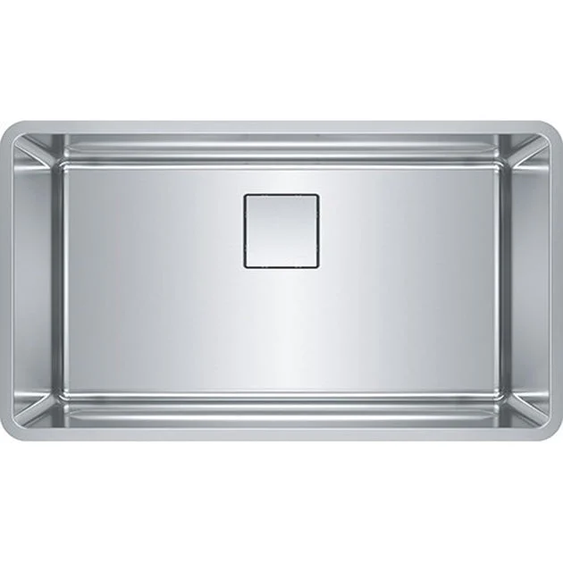 Pescara 32.5" x 18.5" Single Bowl 18-Gauge Stainless Steel Undermount Kitchen Sink