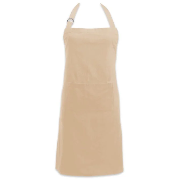 DII Chino Chef Apron Pebble