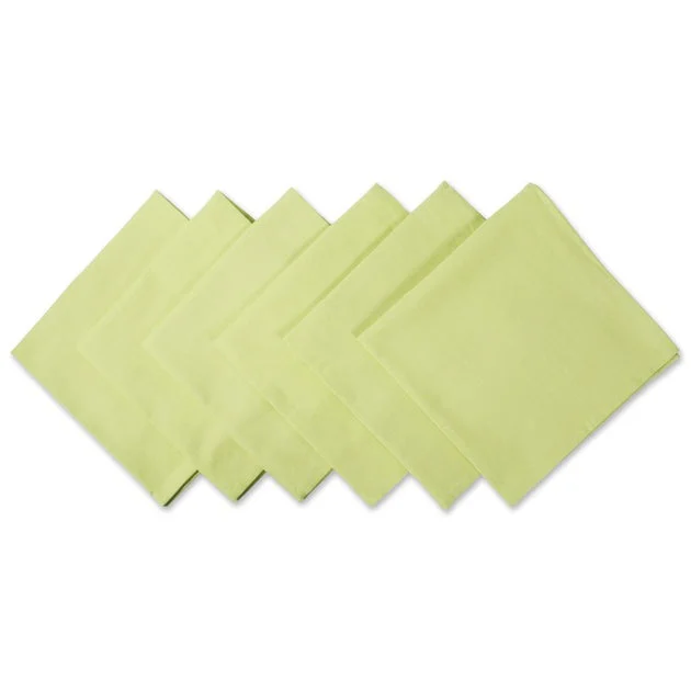 DII Fresh Green 20" x 20" Napkins Set of 6