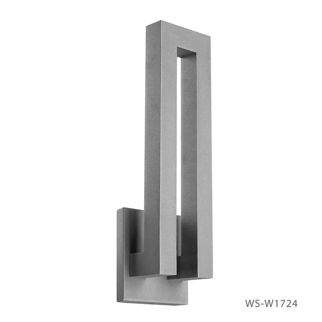 Forq Single-Light 24" LED Outdoor Wall-Mount Lighting Fixture 3000K
