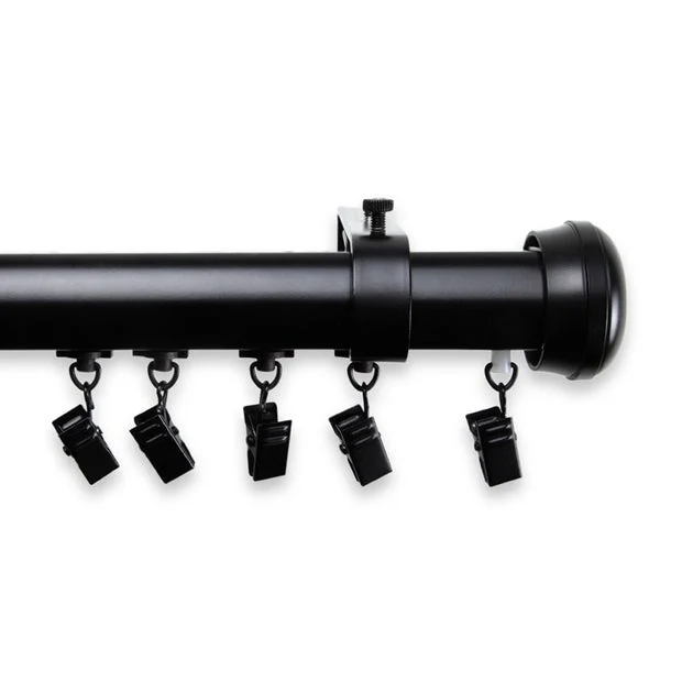 Dean Traverse Rod 48" - 86" - Black