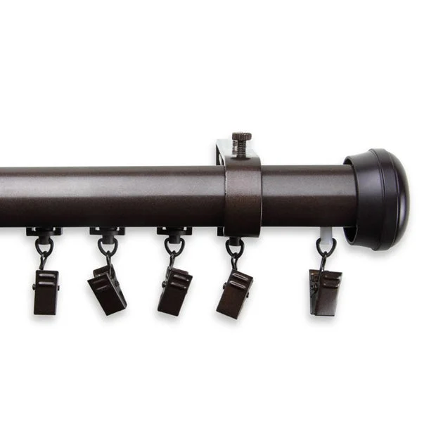 Dean Traverse Rod 48" - 86" - Cocoa