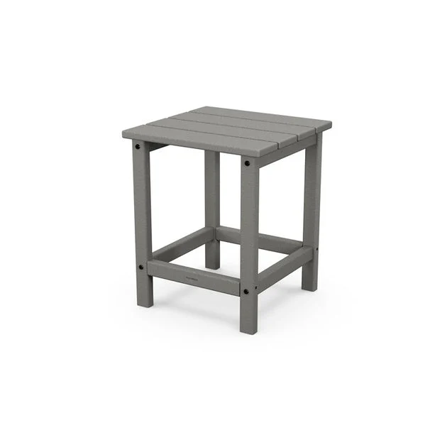 Long Island 18" Side Table - Slate Gray