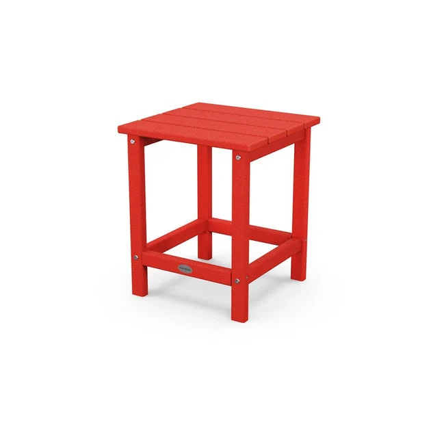 Long Island 18" Side Table - Sunset Red