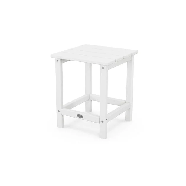 Long Island 18" Side Table - White