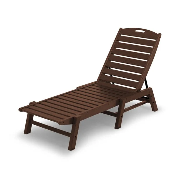 Nautical Chaise - Mahogany