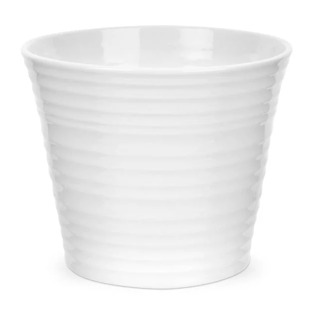 Sophie Conran 7" Flower Pot - White