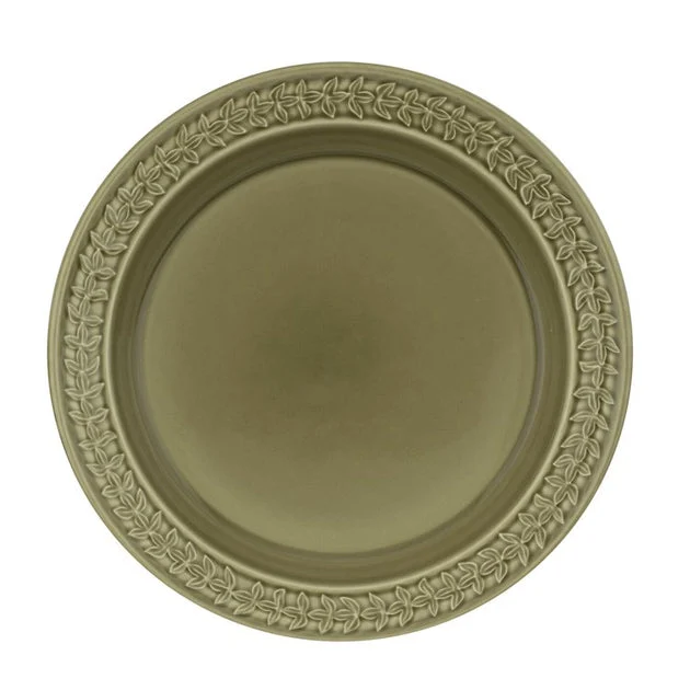 Botanic Garden Harmony 8.5" Salad Plates Set of 4 - Moss Green