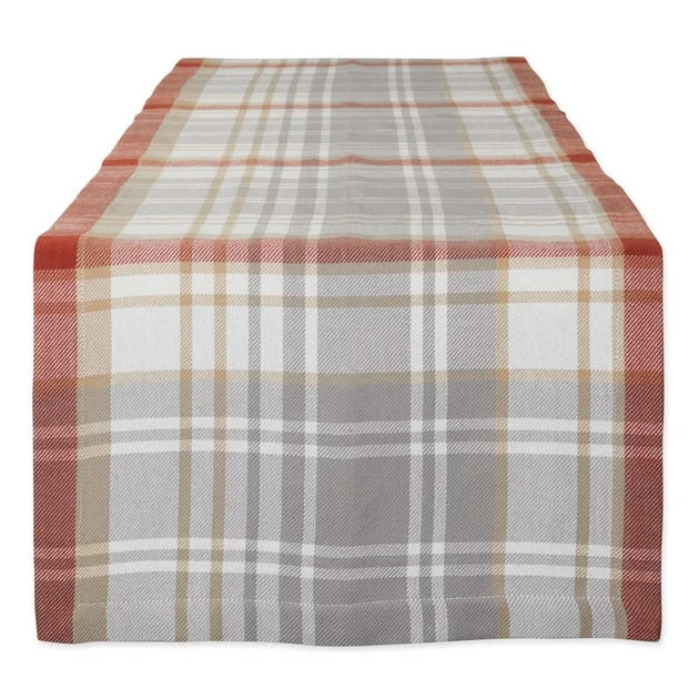 Cozy Picnic Plaid 14" x 72" Table Runner