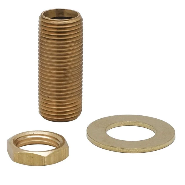 Nipple Supply Brass 1/2 x 2 Inch NPT