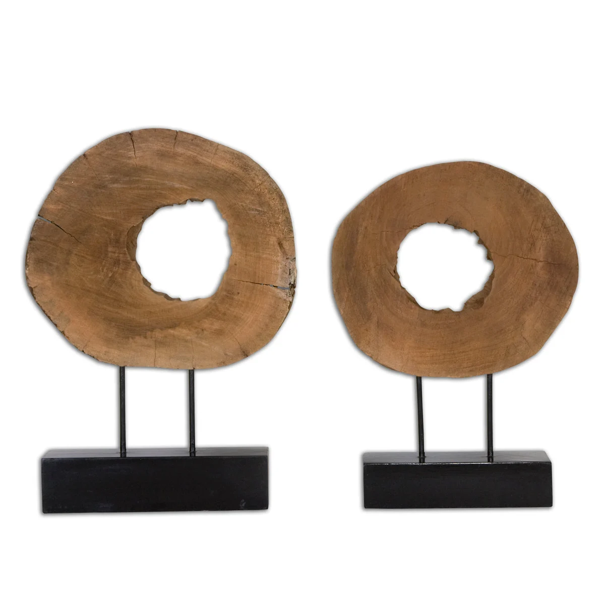 Uttermost Natural Wood Tabletop Decor – Ashlea Sculptures