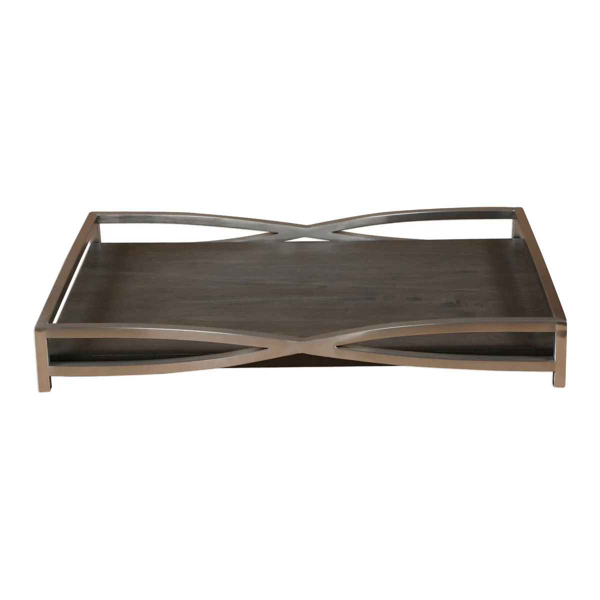 Uttermost 18845 Hima Dark Walnut Tray