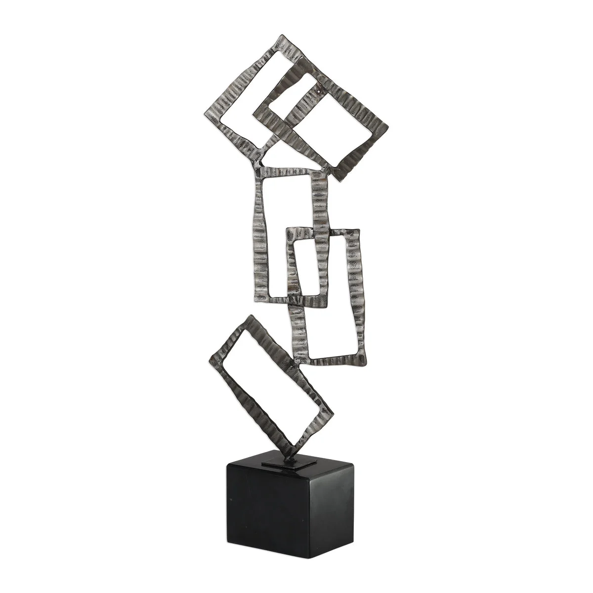 Uttermost 18922 Talal Brushed Nickel Sculpture