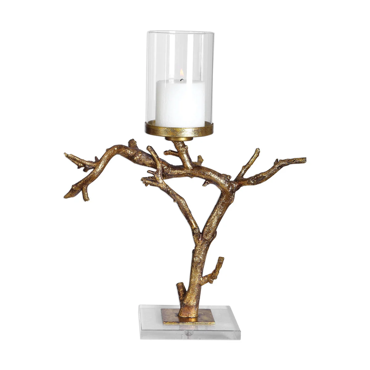 Uttermost 18575 Saud Gold Branch Candleholder