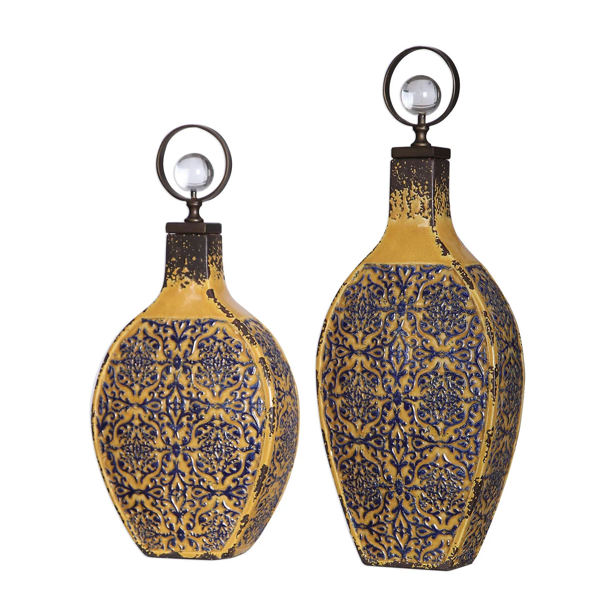 Uttermost 18632 Katelyn Ceramic Vessels, S/2