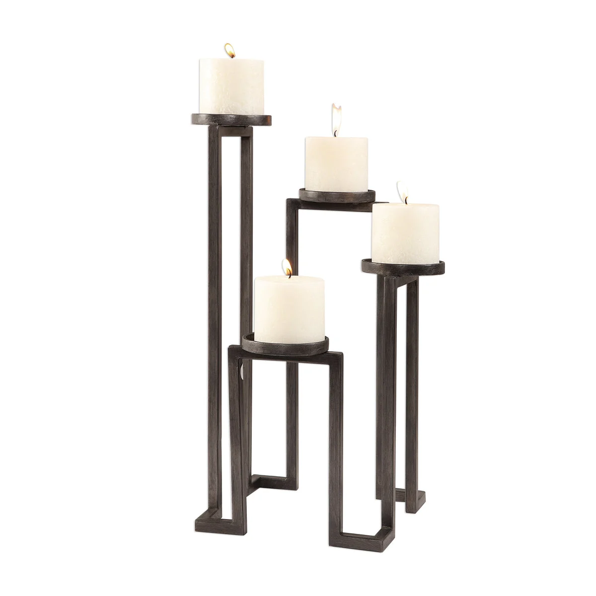 Uttermost 18586 Natalie Stepped Candleholder