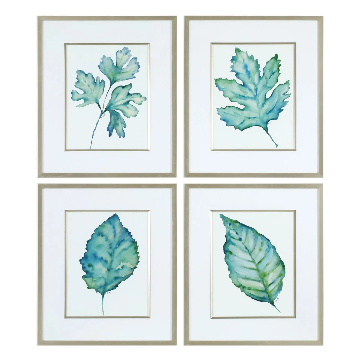 Uttermost 33675 Spring Leaves Prints S/4