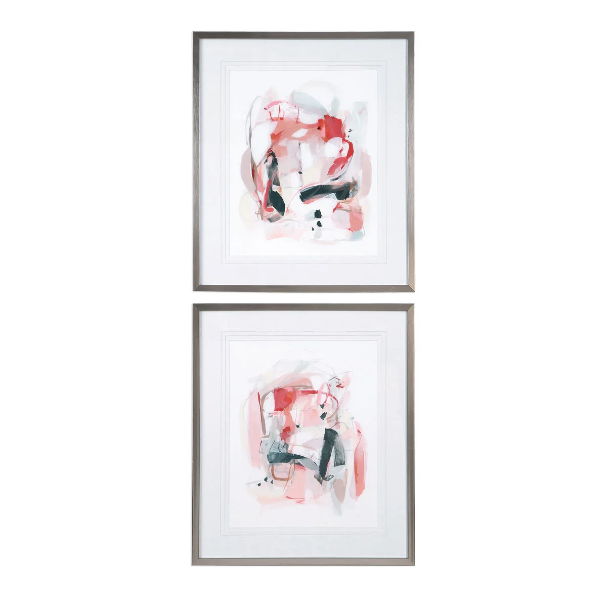 Uttermost 33683 Soft Speak Abstract Prints, S/2