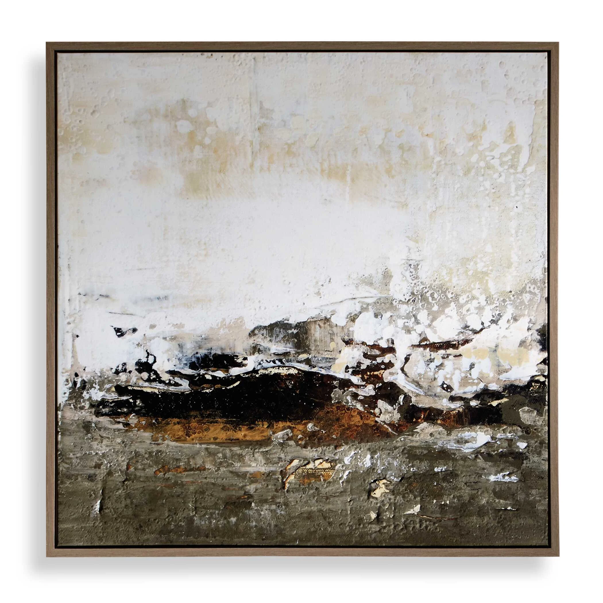 The Other Side Framed Abstract Art