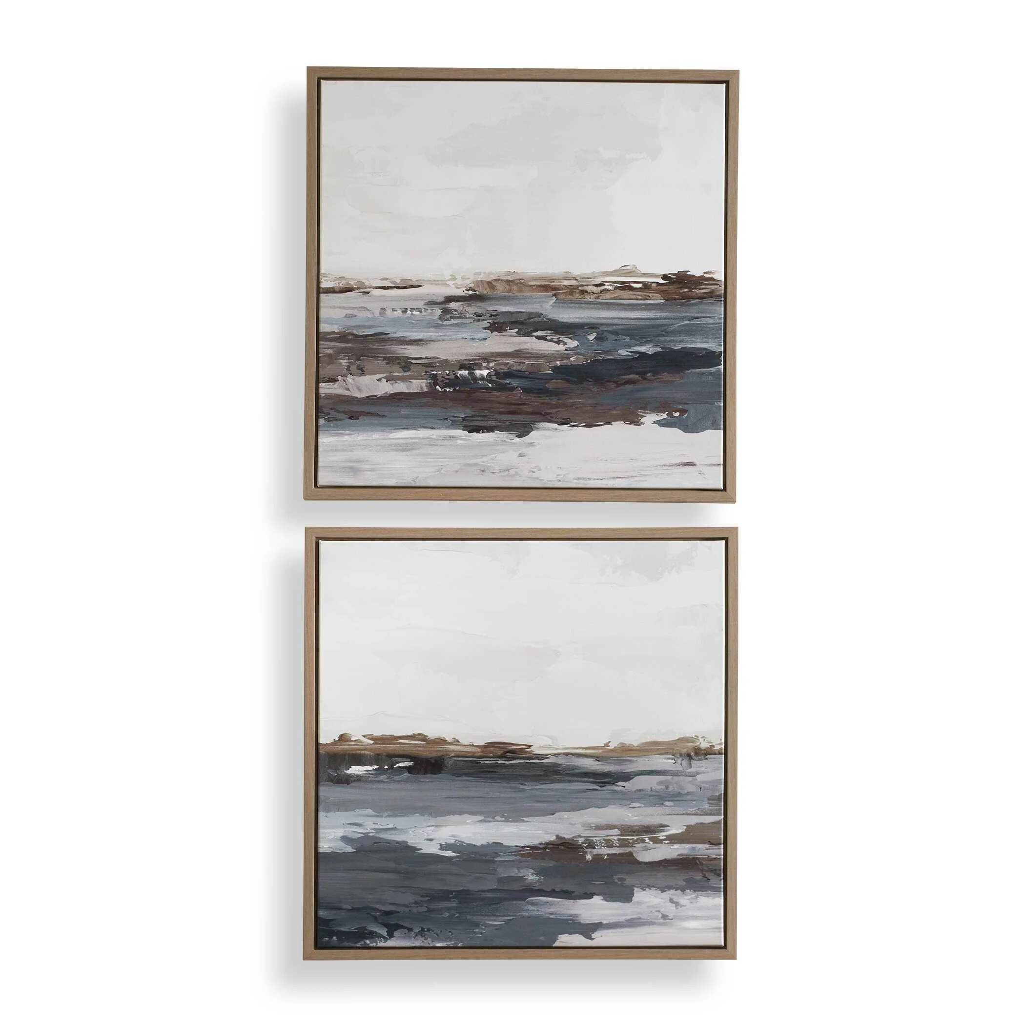 Bring Me In Framed Landscape Painting // Set of 2