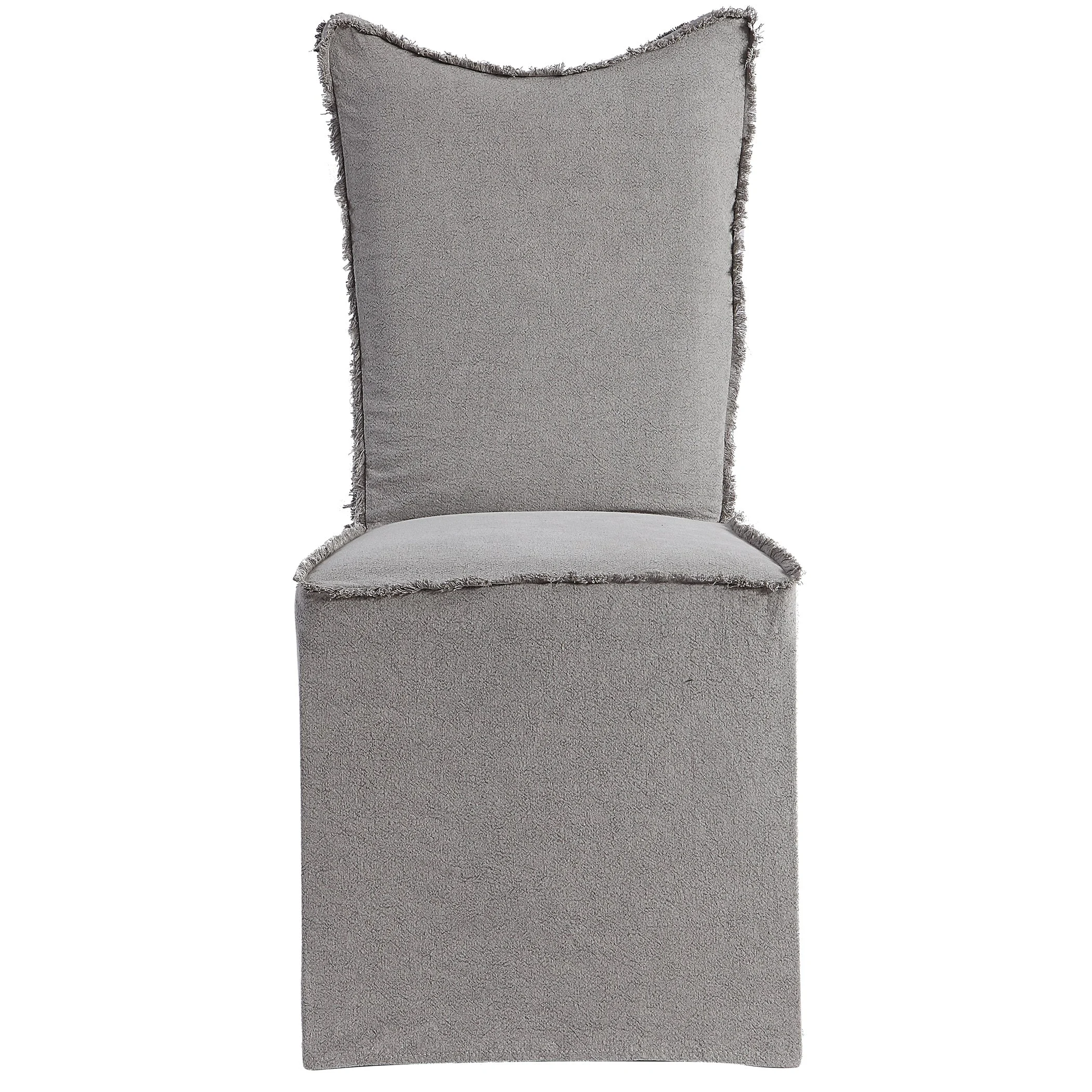 Narissa Armless Chairs // Grey // Set Of 2